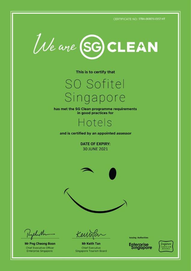 So Sofitel Singapore Exteriör bild